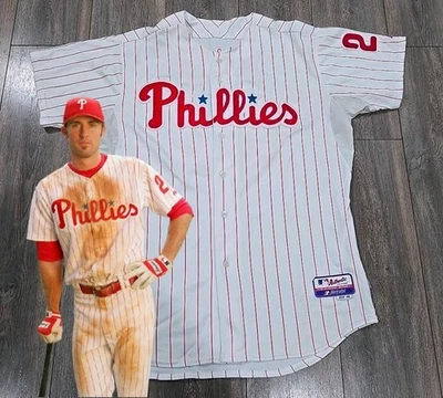 AUTÉNTICA CAMISETA PHILLIES CHASE UTLEY PHILLIES MAJESTUOSA 48 XL RETRO  Foto 1 de 4