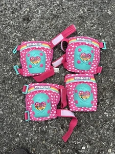 Raskullz Mädchen Kleinkinder Knie- und Ellenbogenschützer Set Alter 3-7 - Bild 1 von 3