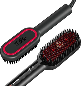 Ionic plus Hair Straightener Brush UK, Upgraded Straightening Brush with Dense B - Picture 1 of 6