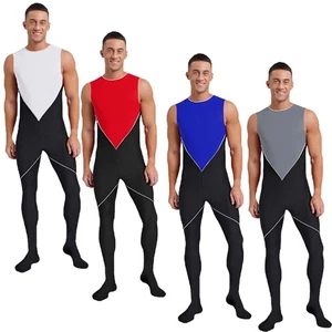 Hombres Gato Compresión Ropa Interior Cuerpo Completo Mono Medias Disfraz Rendimiento - Imagen 1 de 62