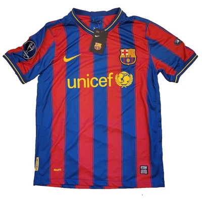 Maillot Nike FC Barcelone neuf taille M 2009/2010 Thierry Henry 14 Championsleague - Photo 1/2
