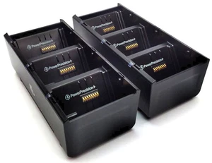 Zebra ZQ600 Battery Charger Dock 3 Slot SAC-MPP-6BCHUS1-01 Genuine - 2 Pack - Picture 1 of 7