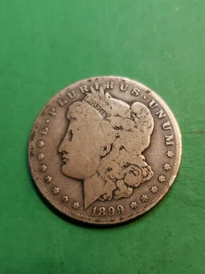 Hard Date 1899-S Morgan Silver Dollar Good - Image 1 of 2
