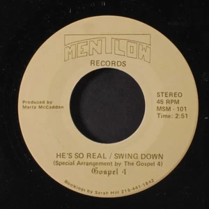 CHAPTER 4: he's so real, swing down / soon one morning MENTLOW 7" Single 45 RPM - Picture 1 of 2