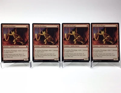 (4) Magic: The Gathering Goblin Fireslinger MTG Modern Masters 2015 MP - Image 1 of 2