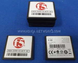 5 - Pack F5 8GB CompactFlash CF Memory Card MEM-0094-01 SSD-C08G-3627 - Afbeelding 1 van 4