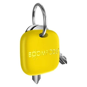 Boompods Tracker Bluetooth iPhone Clé Valise PC Recharge USB C Boomtag Jaune - Photo 1/5