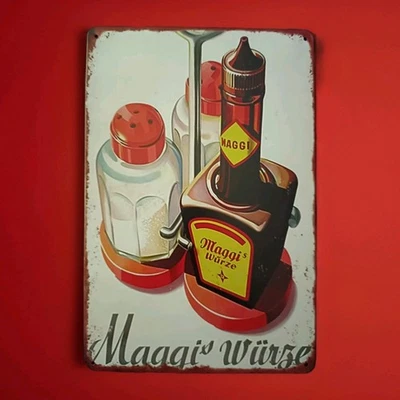 Blechschild  - *MAGGI'S WÜRZE* - 20 x 30 cm - RETRO-STIL. - NEU & OVP!!!  - Bild 1 von 2
