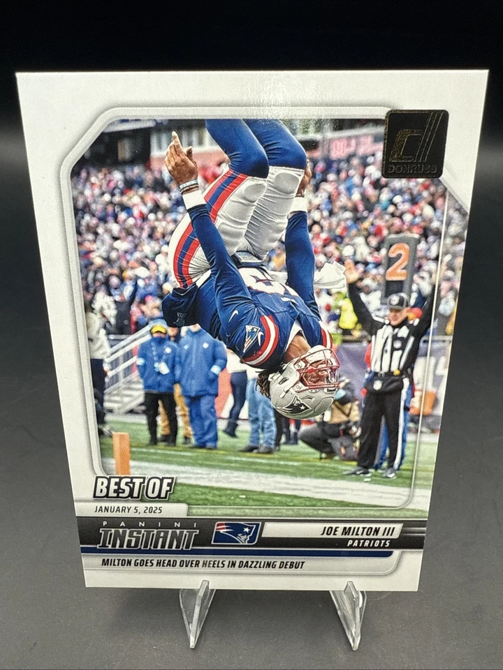 Panini Instantáneo 2024 - Joe Milton III #252/282 (RC) Foto 1 de 2