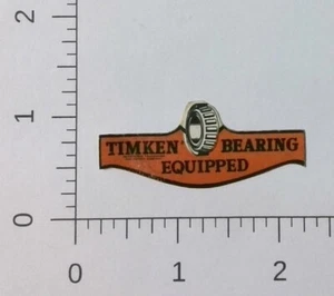 Vintage Timken Bearing Company North Canton Ohio Coal Mining Sticker Decal - Picture 1 of 1