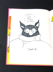 David B. Dédicace Le timbre maudit EO Ed. Bayard  1986 TBE - Imagen 1 de 3