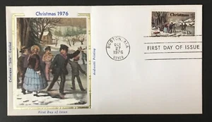 U.S. - Christmas 1976 "Andreotti Printing" - on Colorano FDC (A67) - Picture 1 of 1