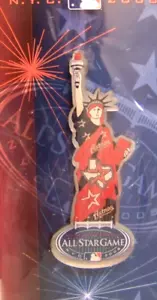 2008 AS All-Star Houston Astros Statues on Parade pin Statue of Liberty MLB - Picture 1 of 3