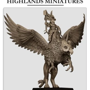 Sole Imperatore sul Grifone - Miniature Highlands - Sunland - 28 mm - Foto 1 di 2
