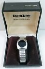  Led LCD Vintage 1970's Digital Watch MERCURY Design Watch With Case