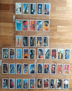 Conquest of Space Complete Card Set 1-50 Bassett 1980-81 UK Issue NRMT