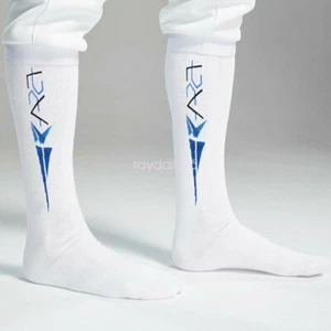 Kids Adult Fencing Cotton Socks Elasticated Anti slip Compression Stockings - Picture 1 of 11