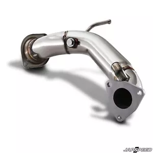 JAPSPEED STAINLESS EXHAUST DECAT DOWNPIPE FOR HONDA CIVIC FN2 TYPE R 06 - 11 - Picture 1 of 8