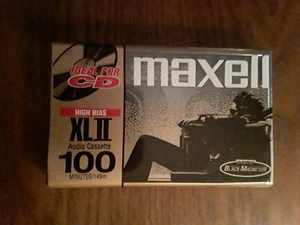 Nuevo casete de audio Maxell XLII-S 100 minutos sellado - Imagen 1 de 2