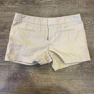 Gap Shorts Size 0 Womens Girlfriend Khaki Chino - Picture 1 of 9
