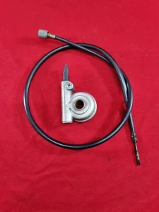 1974-1978 Honda CB550 Super Sport OEM Speedometer Drive Gear & Cable - Picture 1 of 7