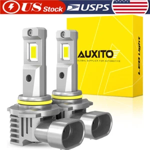 AUXITO 9005 HB3 LED Headlight Kit Combo Bulb High Low Beam Super White 6500K N - Picture 1 of 13