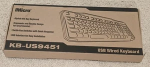 iMicro KB-US9451 Keyboard US9451 Wired USB - Picture 1 of 2