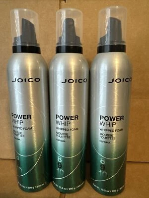 Espuma batida Joico POWER WHIP - Mousse de sujeción fuerte 10,2 oz - "Juego de 3" Foto 1 de 4