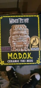 SDCC 2020 Exclusive Marvel x Mondo M.O.D.O.K. Tiki Mug Purple Variant #32/450 - Picture 1 of 5
