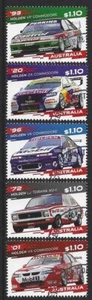 AUSTRALIA 2021 HOLDENS FINAL ROAR SET OF 5 FINE USED - Picture 1 of 1