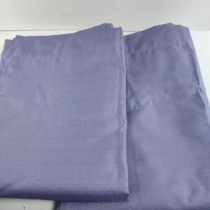 2 Panel Eclipse Blackout One Rod Pocket Panel Curtain Braxton Lilac Purple 42x63 - Picture 1 of 6