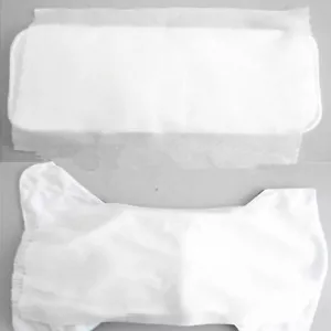 100 Sheets/Roll Baby Flushable Biodegradable Cloth Nappy Diaper Bamboo Liners - Picture 1 of 9