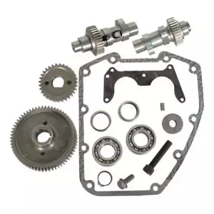S&S Easy Start Gear Drive 585 Camshaft Kit LOG For 99-06 Twin Cam Ex. 2006 Dyna - Picture 1 of 2