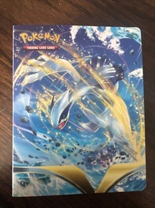 Pokemon TCG Mini Portfolio Binder Silver Tempest NO CARDS Holds 60 - Picture 1 of 3