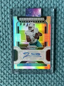 TUA TAGOVAILOA 2021 PANINI PRIZM SENSATIONAL SILVER AUTOGRAPH SP AUTO /149 - Picture 1 of 1