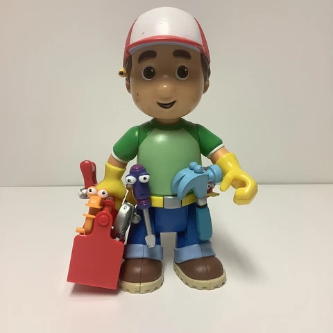 Mattel Handy Manny Talking Fix It Doll with Toolbox and Tools Mattel 2007 Works Cover
