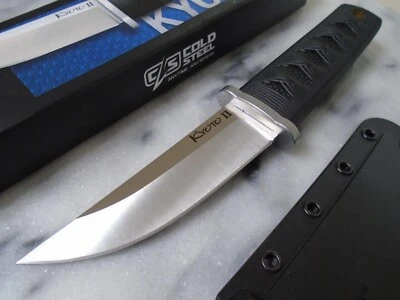 Cold Steel Kyoto II Fixed Blade Knife Full Tang 8Cr13MoV #17DB 6.80" OA New - Image 1 of 4