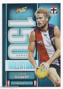 2016 Select Footy Stars Milestone (MG71) Sam GILBERT St. Kilda - Picture 1 of 1