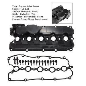 Engine Valve Cover w/Gasket Bolts Cap For VW Beetle Golf Jetta Passat 2.5L S12 - Picture 1 of 15