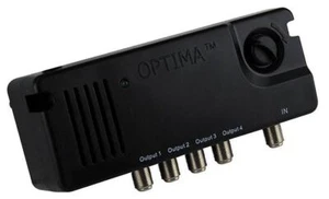 OPTIMA - 4-Way Variable Gain LTE Distribution Amplifier DA4-12 - Picture 1 of 1