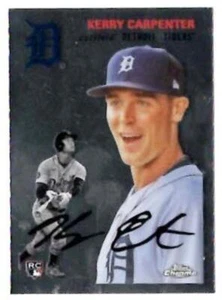KERRY CARPENTER Tigers ~ 2023 Topps Chrome Platinum ROOKIE ~ FREE SHIPPING - Picture 1 of 1