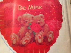 Be MINE - Cute Teddy Bears Jumbo Foil Balloon #06960 - B25 - Picture 1 of 1