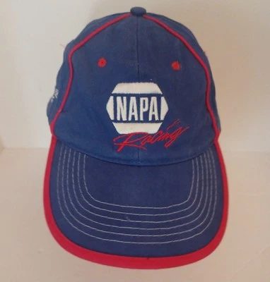Gorra Napa Racing Azul Rojo Ron Capps Ajustable Talla Única Foto 1 de 4