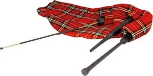 Scottish Made Highland PRACTISE Dudelsack. Dünne Drohnen aus Kunststoff & Messing, LEISE! - Bild 1 von 2
