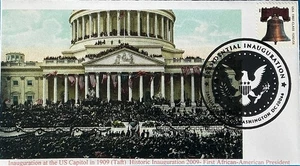 GG (Gary Gozemba) Cachet Inauguration Day 2009 Barrack Obama Taft in 1909  - Picture 1 of 1