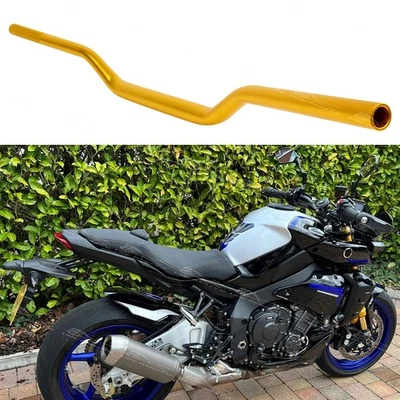 28mm Motorcycle Handlebars Fat Drag Bar For Yamaha MT-10 MT-09 FZ-10 FZ-09 SP - Image 1 of 4