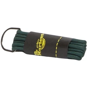 Dr. Martens 26 Inch Round Cotton Laces in Dark Green - Fits 3 Eye DM Shoes - Picture 1 of 4
