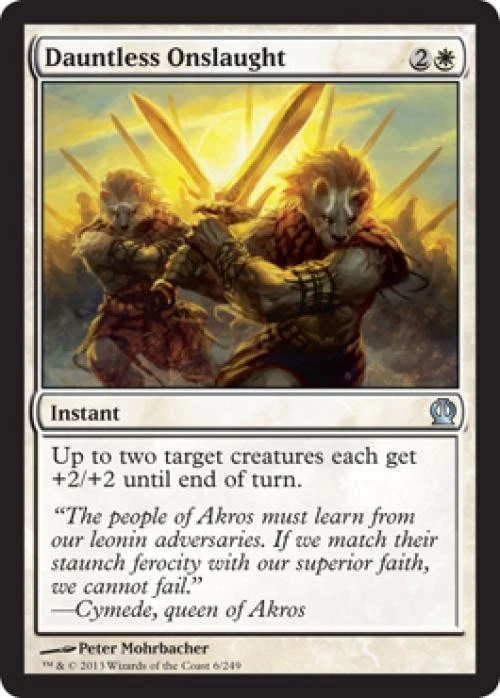 Dauntless Onslaught - Near Mint MTG Theros - Image 1 of 1
