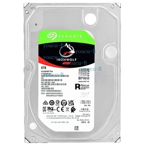 New Seagate IronWolf Pro ST8000NE001 256Mb Cache 7200RPM SATA III 3.5'' Inch 8TB - Picture 1 of 5