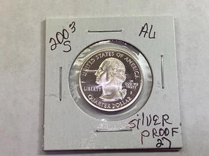 2003 S Washington Silver Proof State Quarter 082525 72tk - Picture 1 of 4
